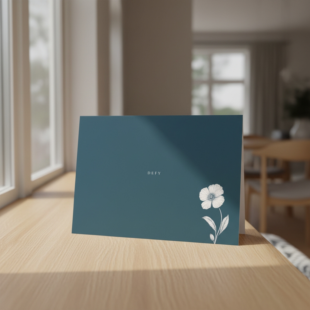 DEFY | Christian Keepsake Card | John 1:5