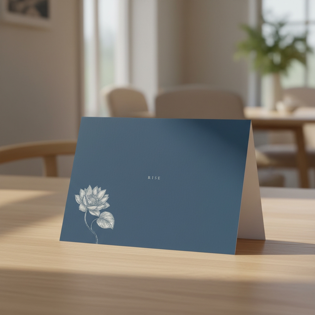 RISE | Christian Keepsake Card | Psalm 20:8