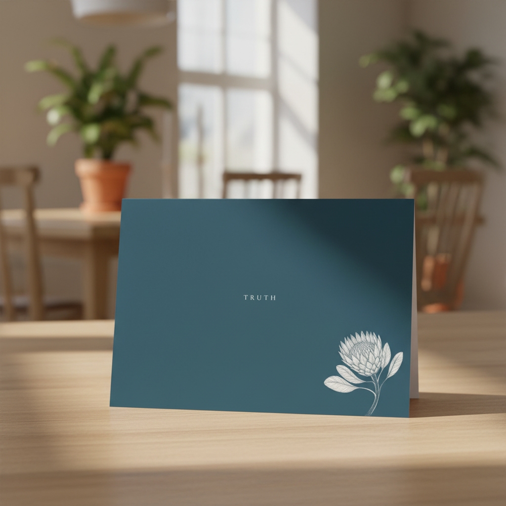 TRUTH | Christian Keepsake Card | 2 Corinthians 13:8