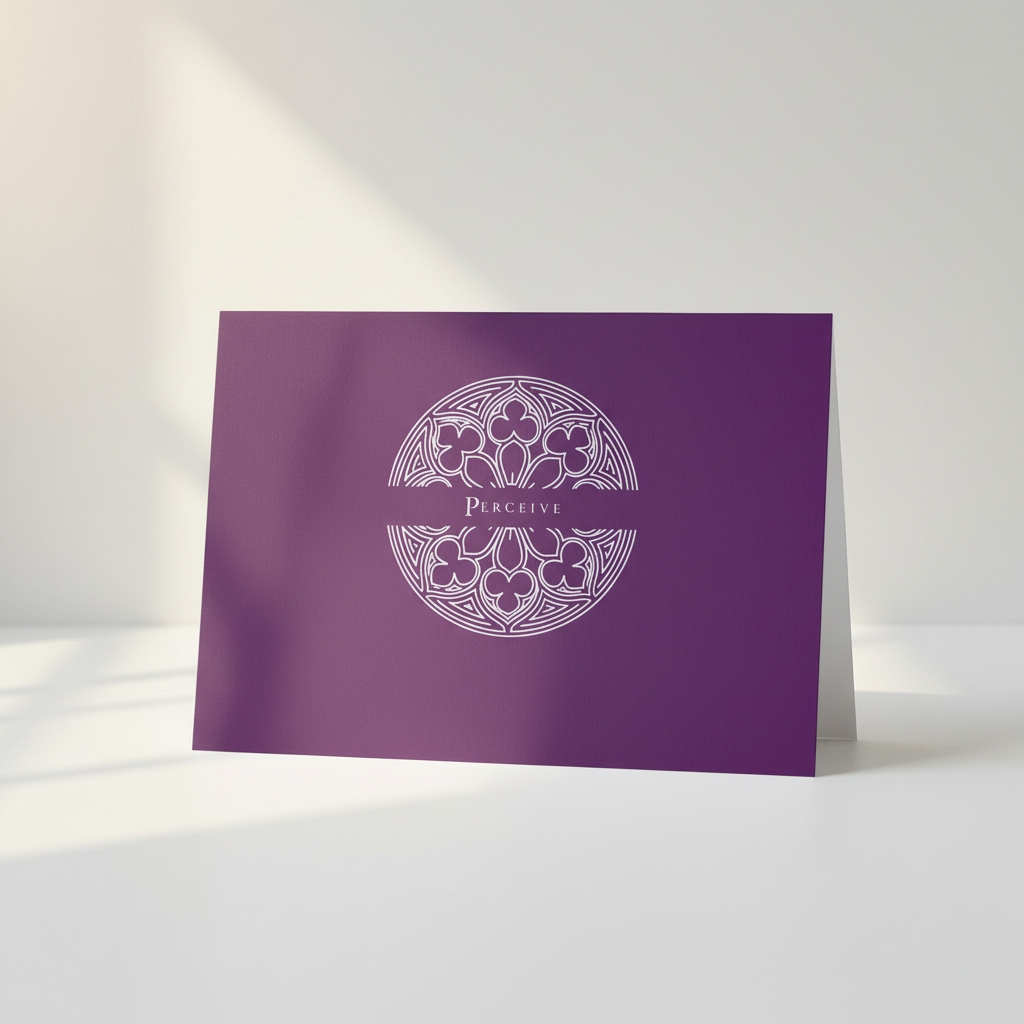 PERCEIVE | Liturgical Greetings Card | Numbers 12:6