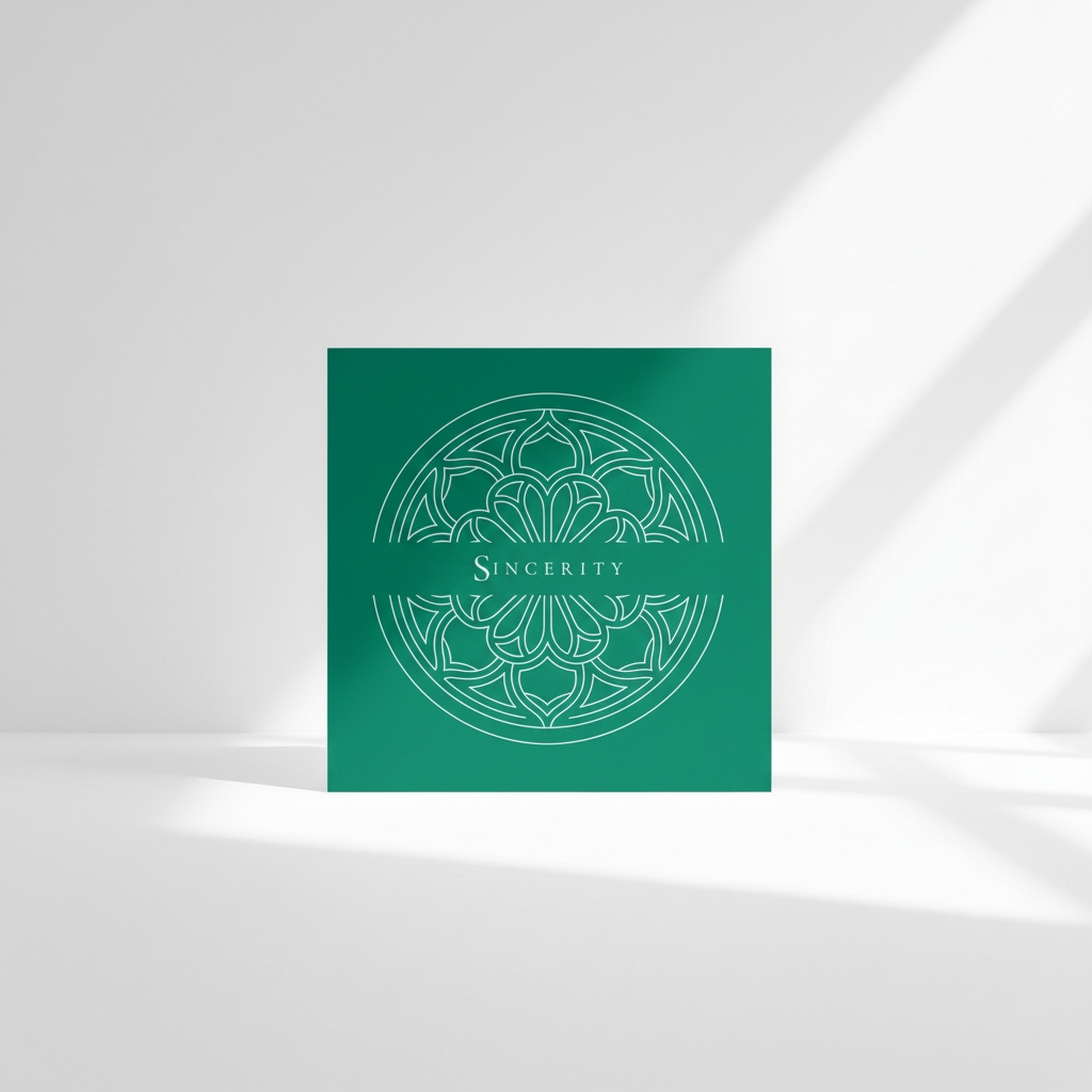SINCERITY Gothic Art Card | Chancel Green
