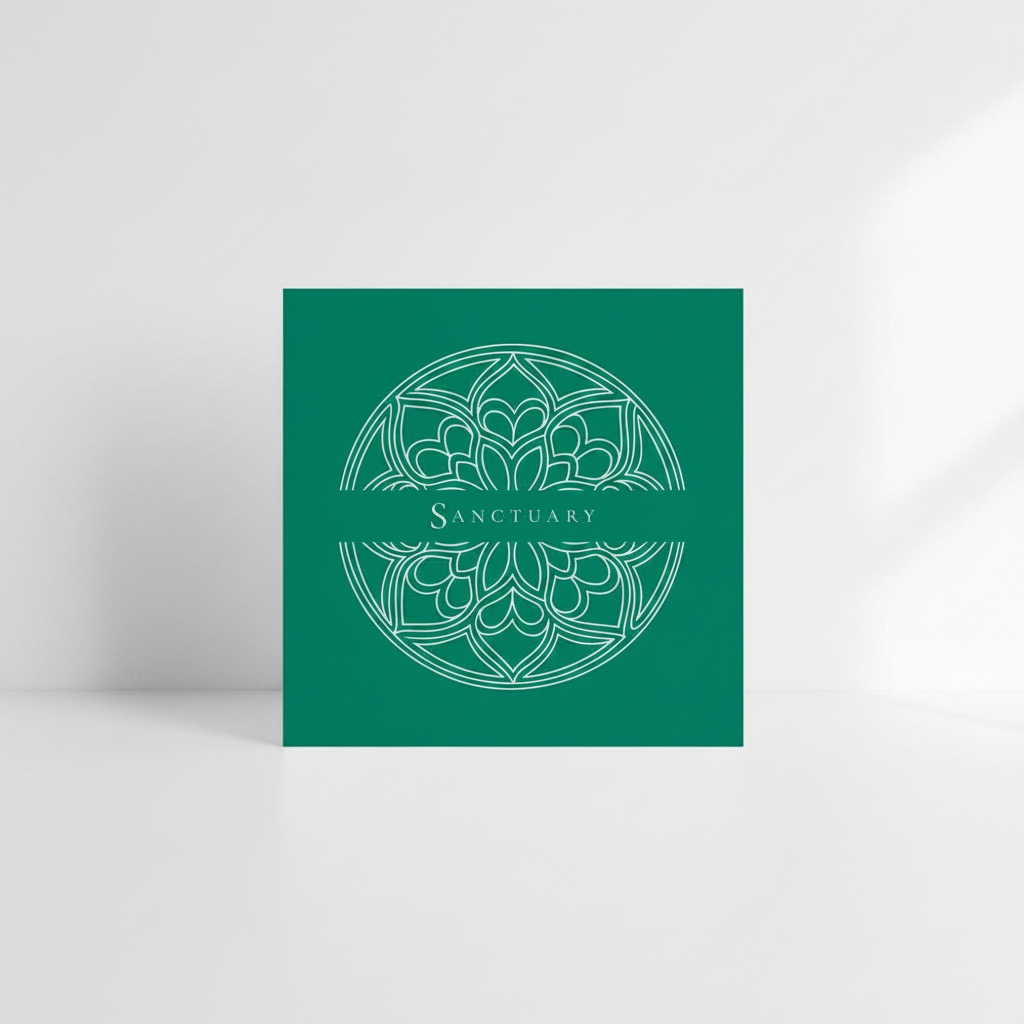 SANCTUARY Gothic Art Card | Chancel Green