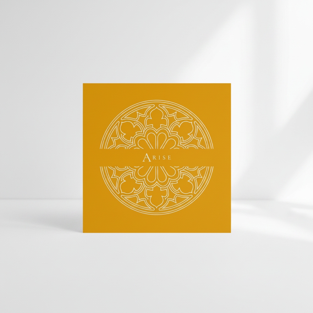 ARISE Gothic Art Card | Aureole Gold (148mm Square)